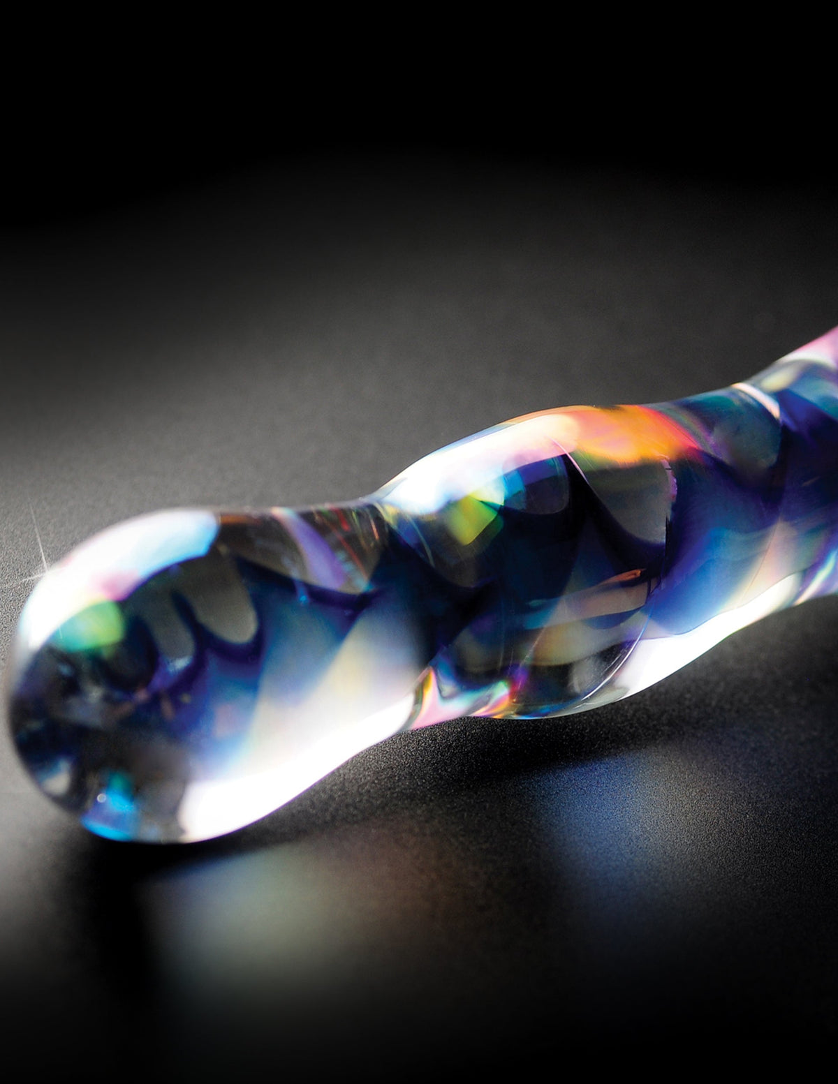 Pipedream Icicles No. 8 (Clear Blue) – Handcrafted Luxury Glass Massager Wand > Glass > Toys - Tophatter Daily Deals