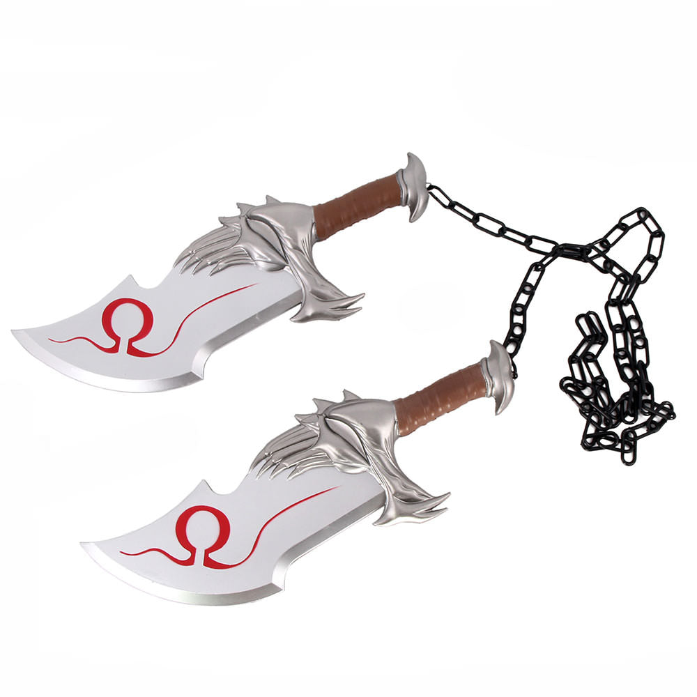 Blades of Chaos Kratos Foam Prop Replica Sword Set - TOPHATTER'S ARMORY DEALS Collectible Weapons - Tophatter Daily Deals