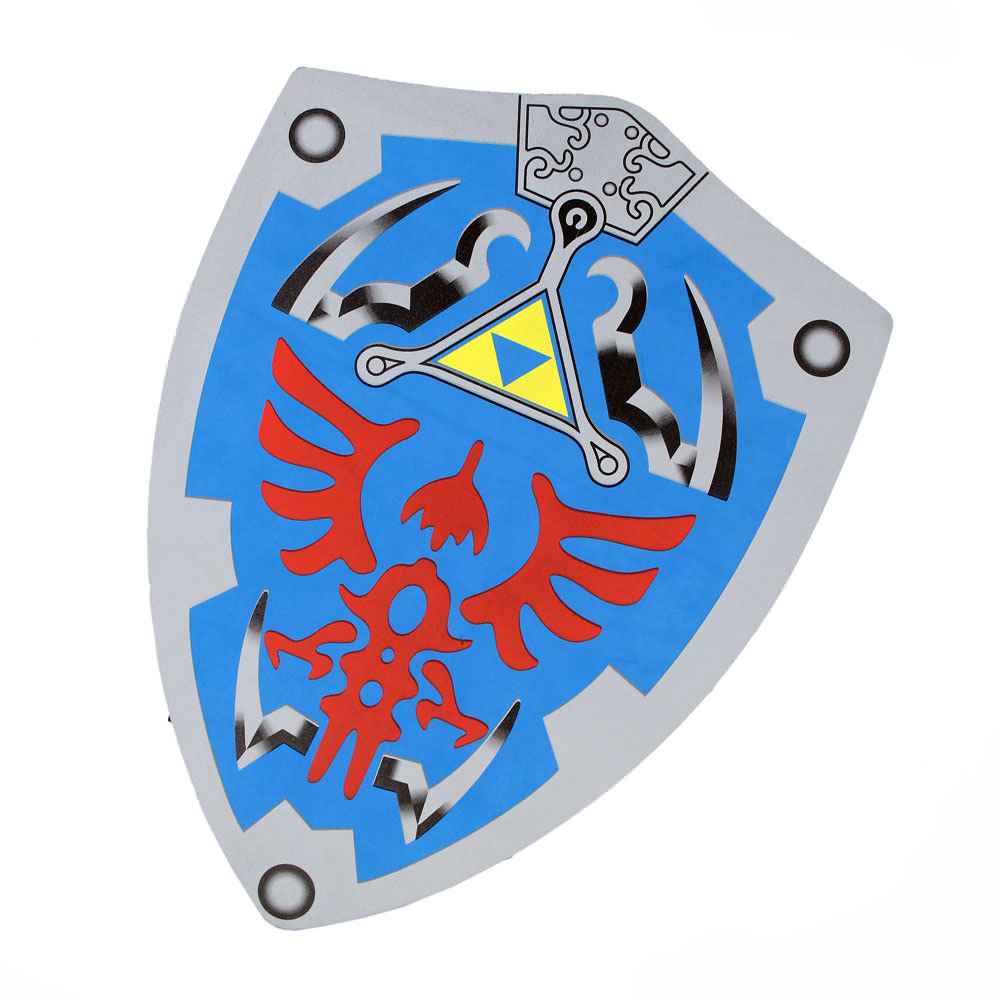 Link Triforce Zelda Foam Cosplay Shield - TOPHATTER'S ARMORY DEALS Collectible Weapons - Tophatter Daily Deals