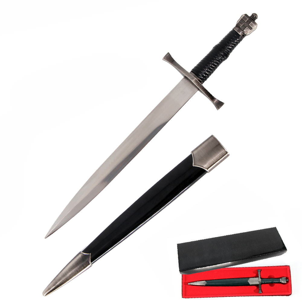 Knights Templar Iconic Dagger - Tophatter's Guns'N'Weapons Store Collectible Weapons - Tophatter Daily Deals