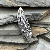Fantastic Flame Shape Folding Knife - Tophatter Daily Deals