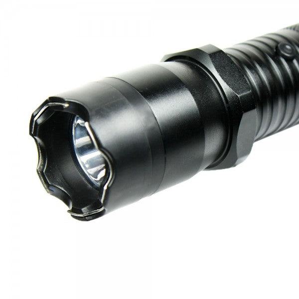 Guard Star 9.8MV Alloy Flashlight StunGun w/ 500 Lumen CREE LED Bulb SD-StunGun - Tophatter Daily Deals
