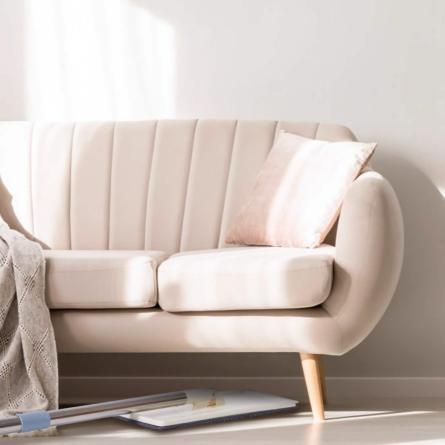 Flat Floor Mop Bucket Set Household Appliances - Tophatter Daily Deals