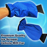 Fleece Lined Ice Scraper Mitt Automotive - Tophatter Daily Deals