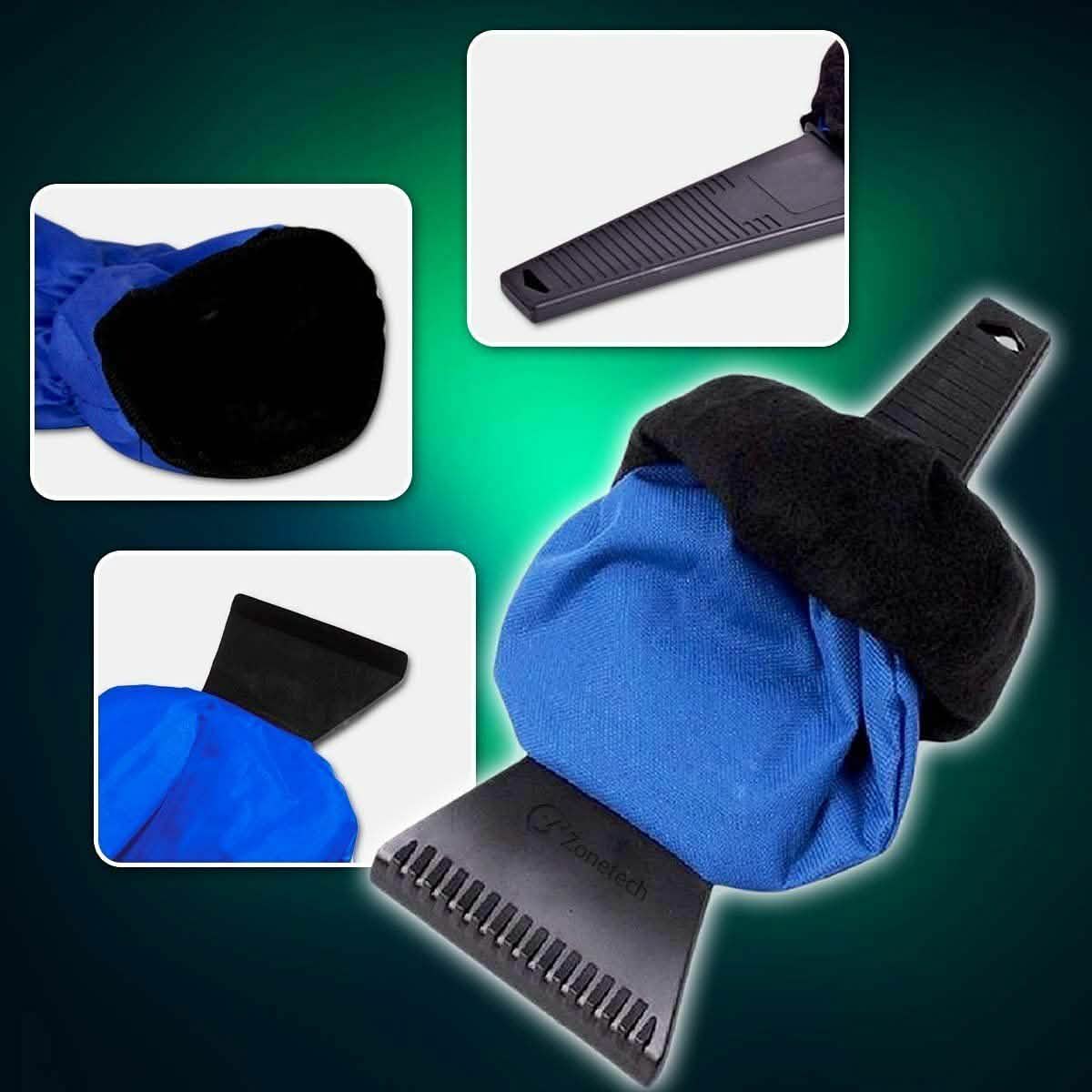 Fleece Lined Ice Scraper Mitt Automotive - Tophatter Daily Deals