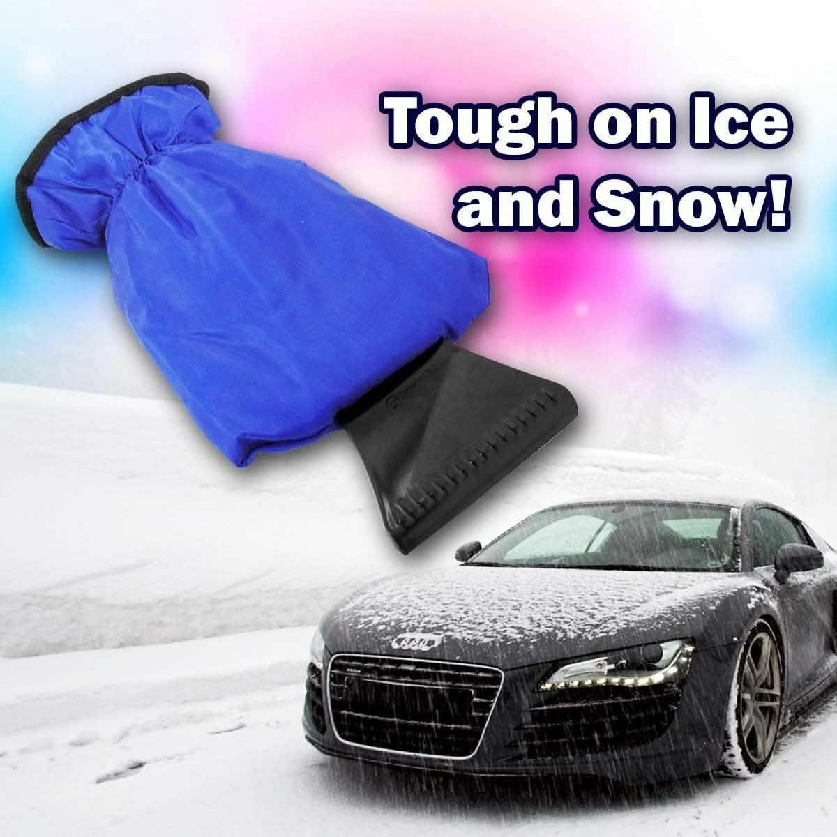 Fleece Lined Ice Scraper Mitt Automotive - Tophatter Daily Deals