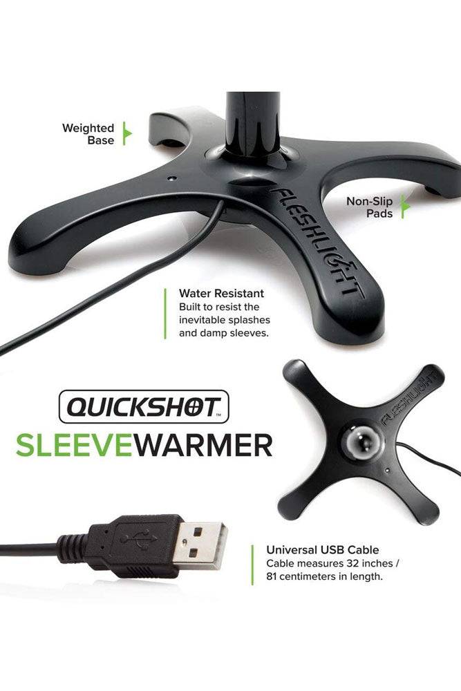 Fleshlight - Accessories - Quickshot Sleeve Warmer Sex Toy - Tophatter Daily Deals