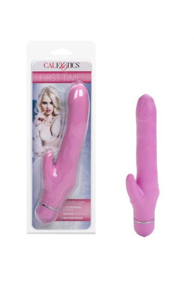 Cal Exotics - First Time - Flexi Rocker - Pink Sex Toy - Tophatter Daily Deals
