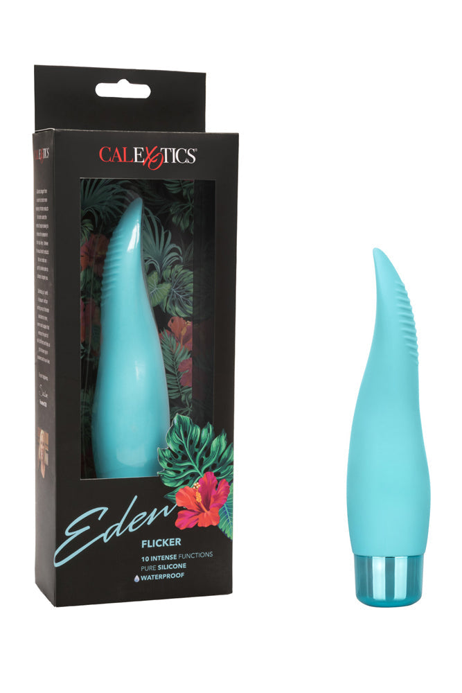 Cal Exotics - Eden - Flicker Vibrator - Teal Sex Toy - Tophatter Daily Deals