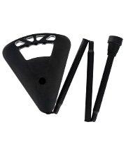 Flipstick: Folding Seat Cane Black - Incl. Bag, Non-Adj. Sitting Canes - Tophatter Daily Deals
