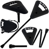 Flipstick: Folding Seat Cane Black - Incl. Bag, Non-Adj. Sitting Canes - Tophatter Daily Deals