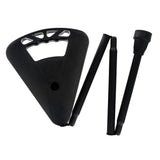 Flipstick: Folding Seat Cane Black - Incl. Bag, Non-Adj. Sitting Canes - Tophatter Daily Deals