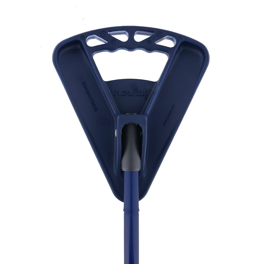 Flipstick Straight Folding Seat Cane Blue w/ Blue Bag - Non-Adjustable Sitting Canes - Tophatter Daily Deals