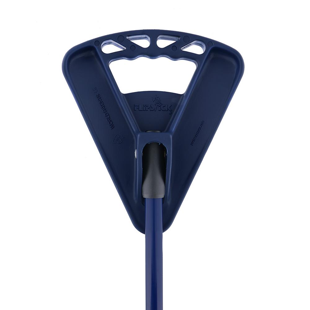 Flipstick Straight Non-Adjustable Seat Cane - Blue Sitting Canes - Tophatter Daily Deals