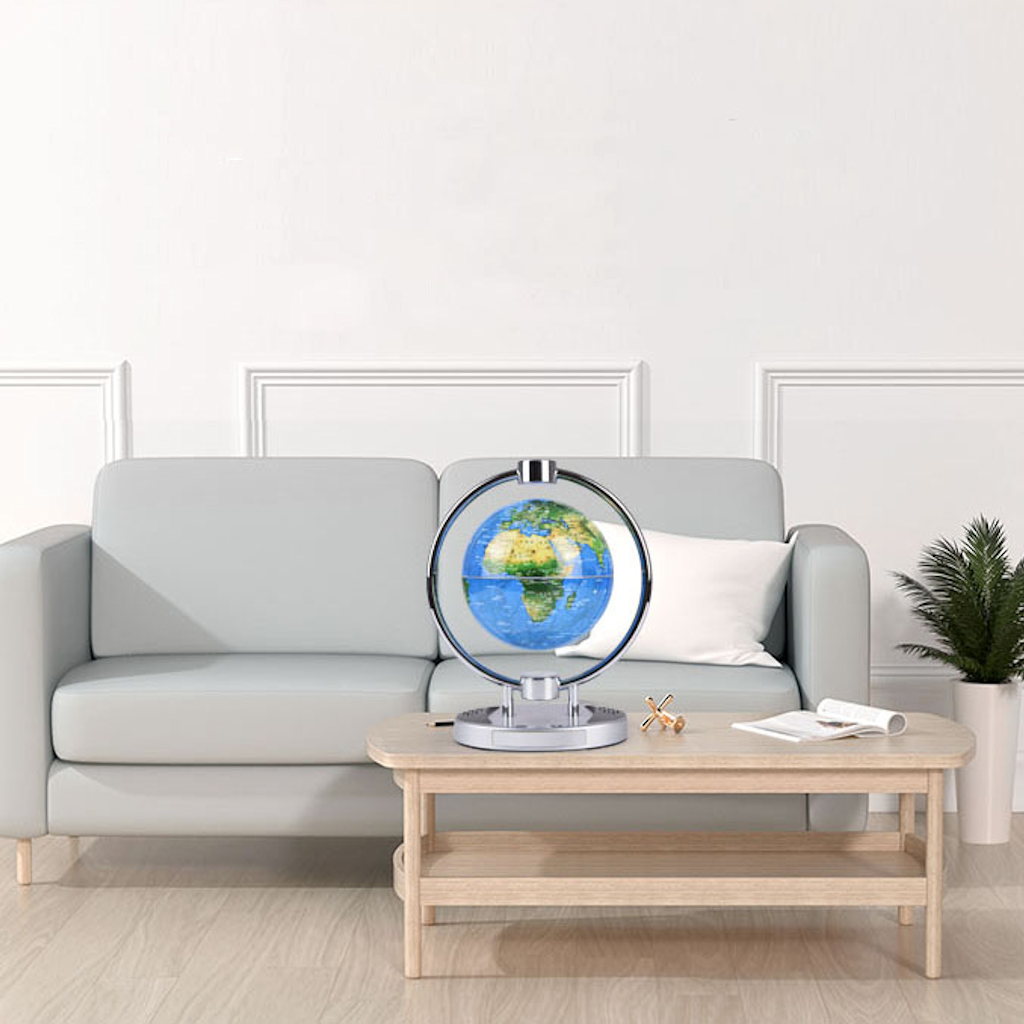Levitating Globe 6" Lifestyle - Tophatter Daily Deals