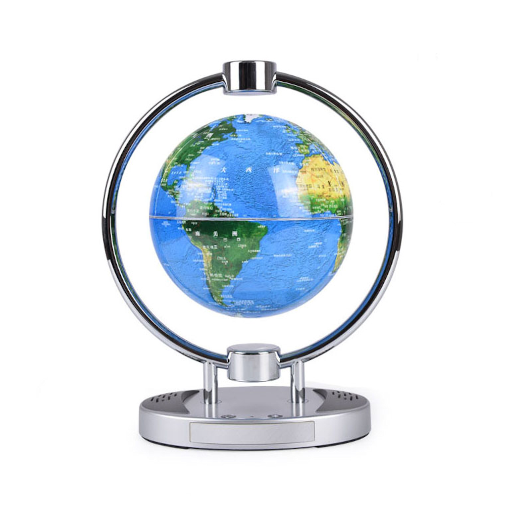 Levitating Globe 6" Lifestyle - Tophatter Daily Deals