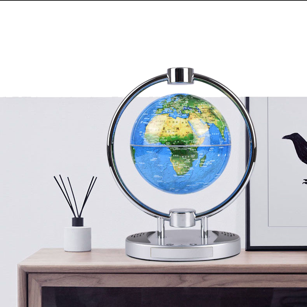 Levitating Globe 6" Lifestyle - Tophatter Daily Deals