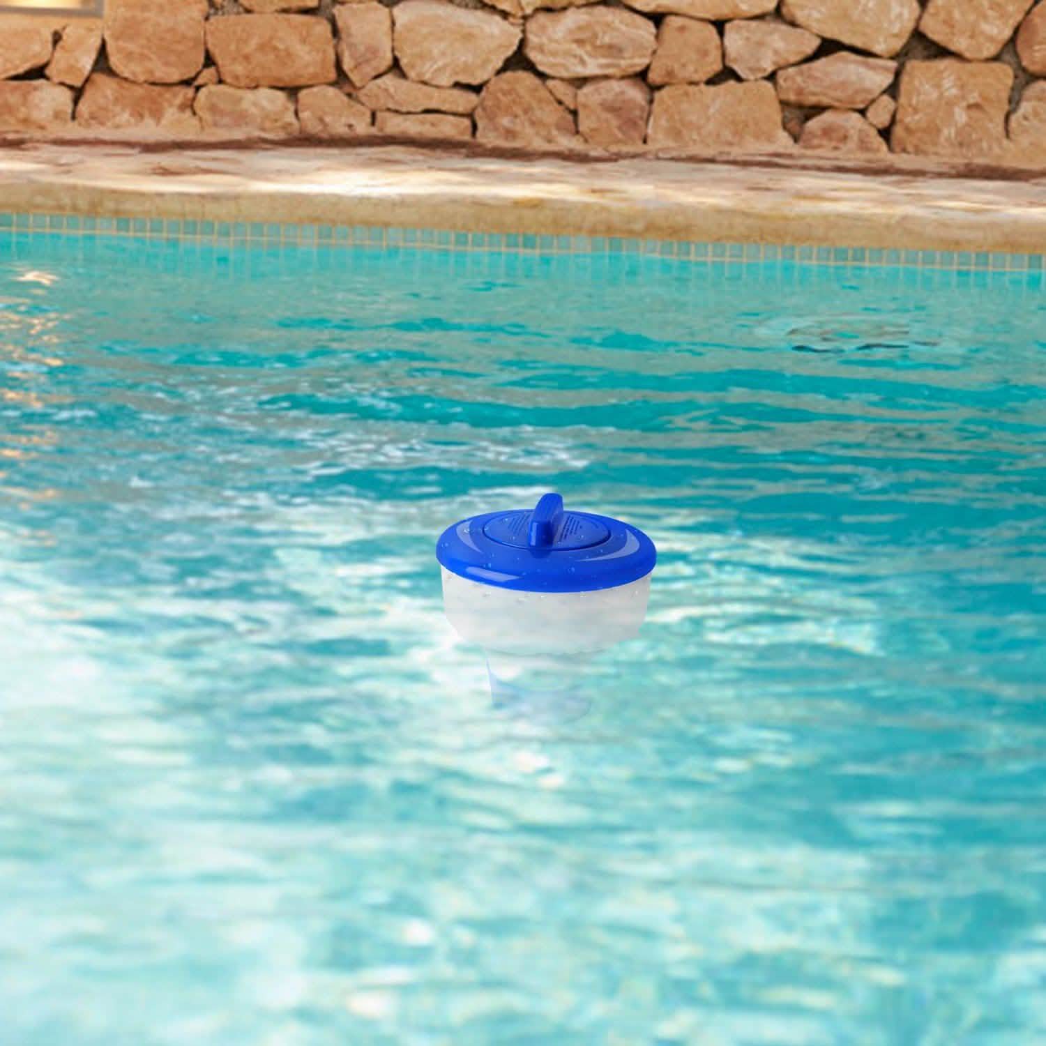 Floating Pool Chlorine Dispenser Outdoor Recreation - Tophatter Daily Deals