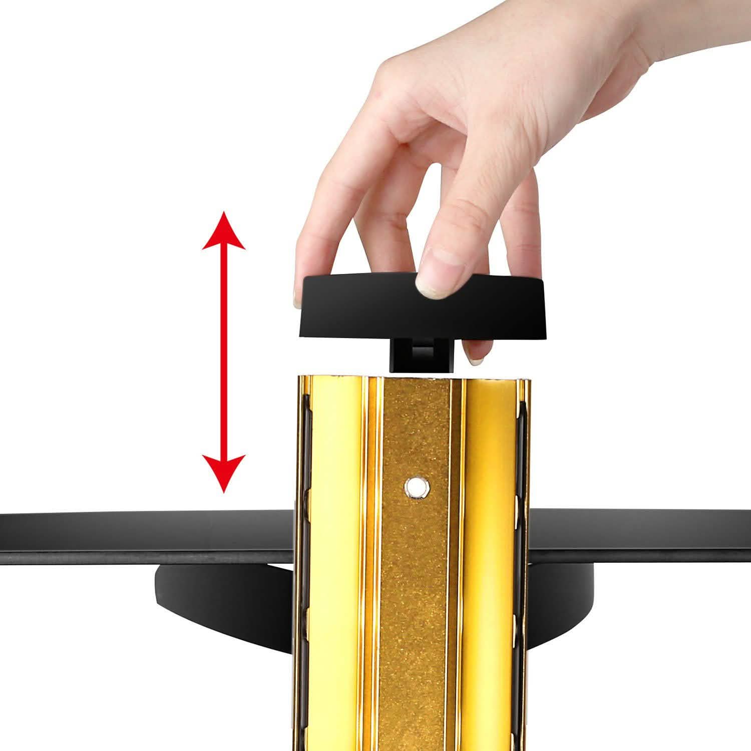 Floating Wall Mounted Strengthened Tempered Glass Shelf Everything Else - Tophatter Daily Deals