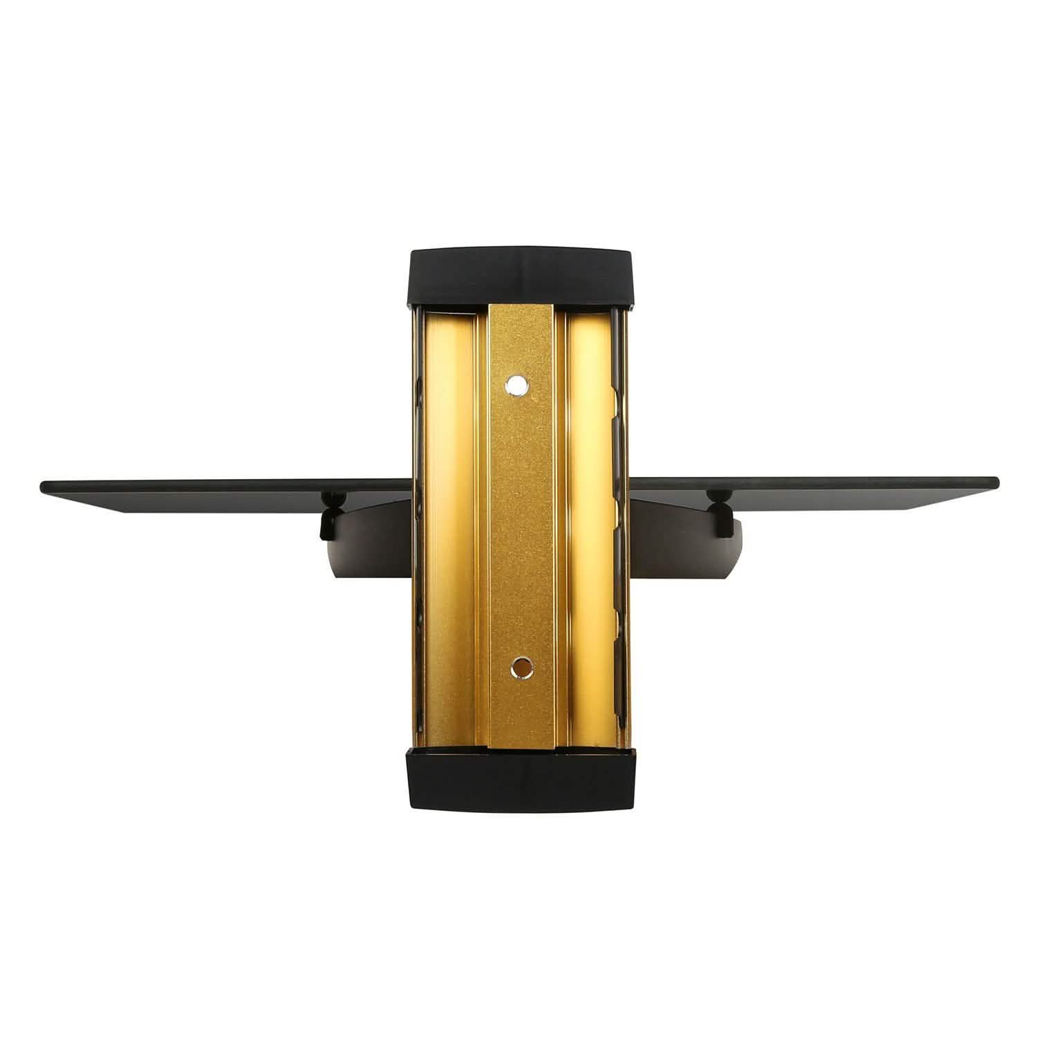 Floating Wall Mounted Strengthened Tempered Glass Shelf Everything Else - Tophatter Daily Deals