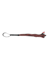 Sportsheets - Saffron Braided Flogger - 24 Inch - Black/Red BDSM - Tophatter Daily Deals