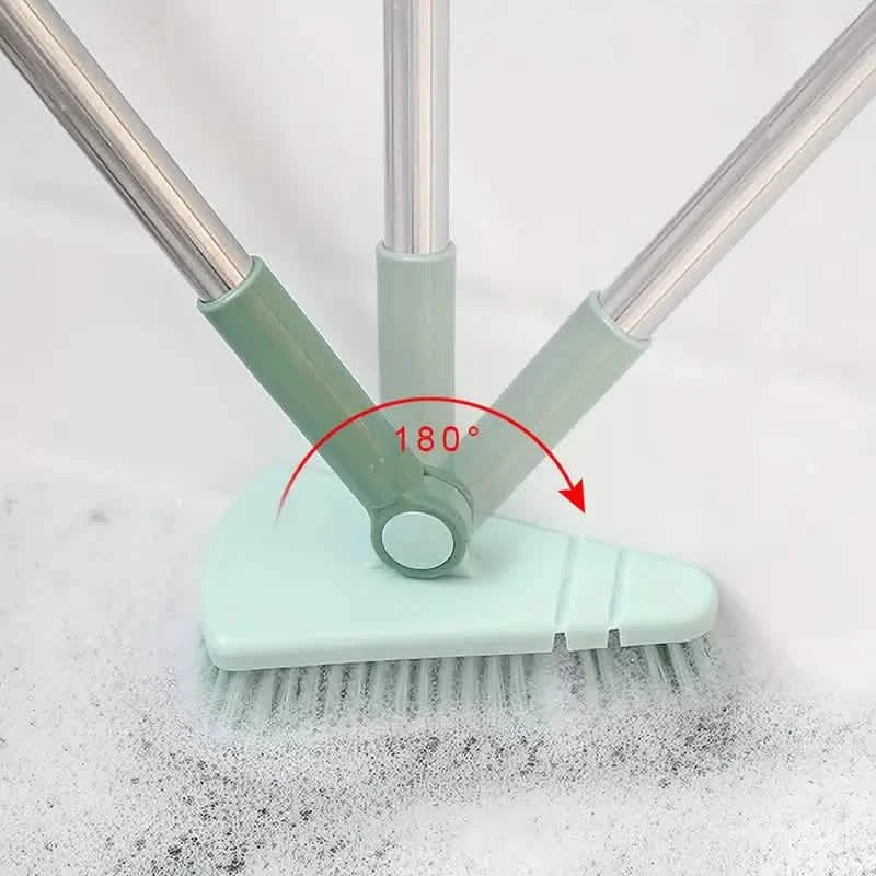 Floor Scrub Brush Long Handle Detachable Stiff Bristles Household Appliances - Tophatter Daily Deals
