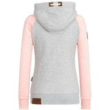 Soft Women’s Hoodie Jacket - Raglan, Cotton, Casual - Tophatter Daily Deals