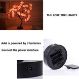 Flower Rose Tree Lamp Indoor Lighting - Tophatter Daily Deals