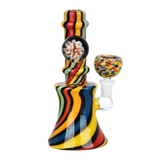 Flowering Rainbow Ripple Bong Bongs - Tophatter Daily Deals