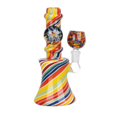 Flowering Rainbow Ripple Bong Bongs - Tophatter Daily Deals
