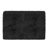 Fluffy Bedroom Anti-Skid Rug Black Furniture & Decor - Tophatter Daily Deals