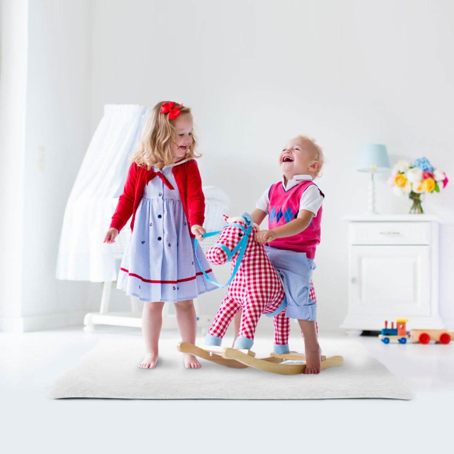 Fluffy Bedroom Anti-Skid Rug Furniture & Decor - Tophatter Daily Deals