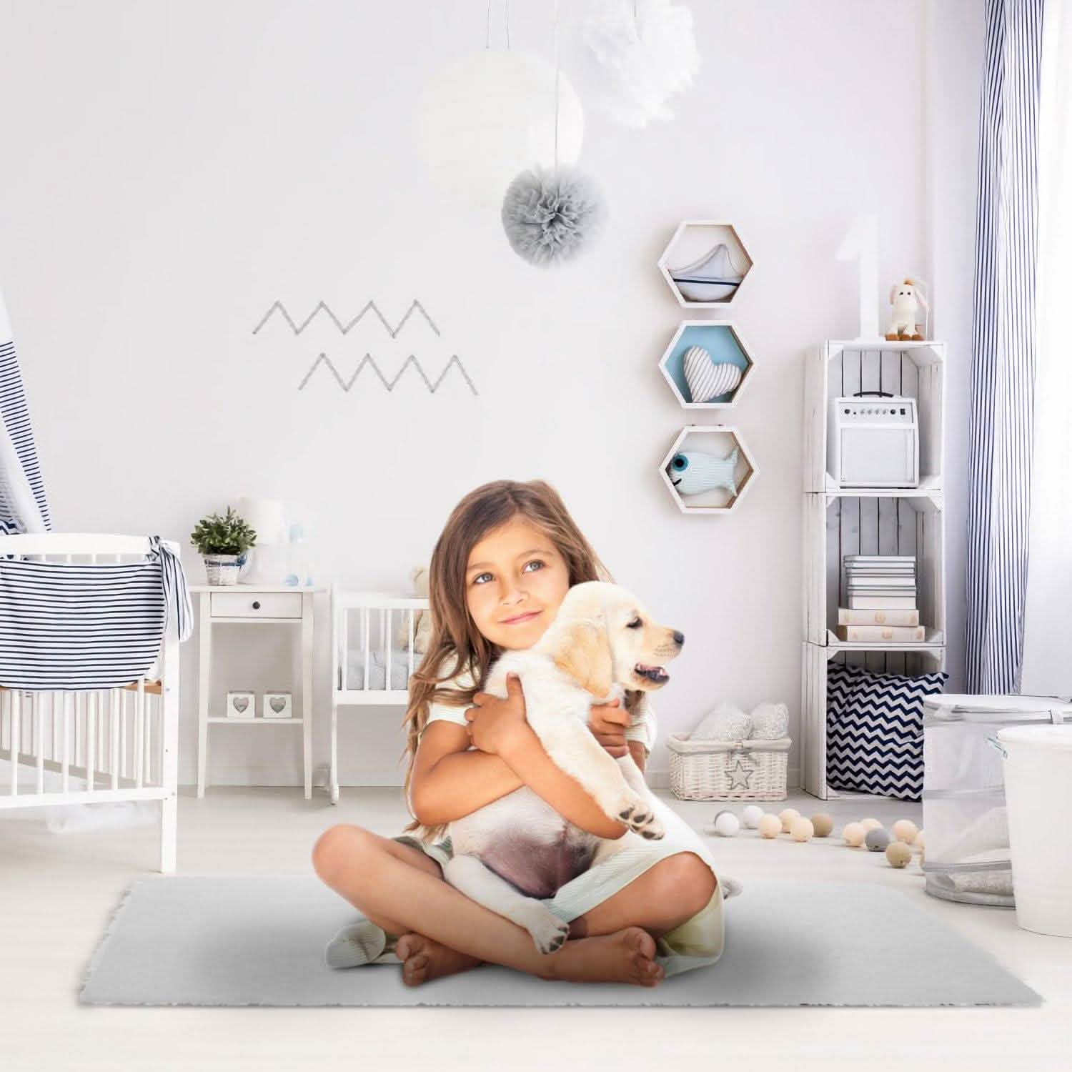 Fluffy Bedroom Anti-Skid Rug Furniture & Decor - Tophatter Daily Deals