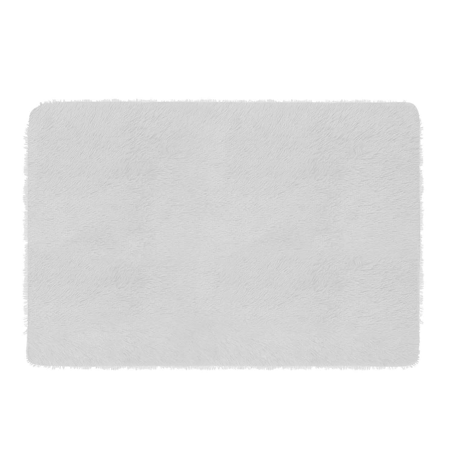 Fluffy Bedroom Anti-Skid Rug Ivory Furniture & Decor - Tophatter Daily Deals
