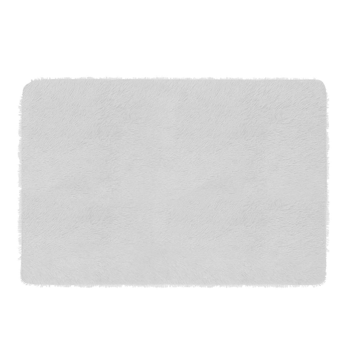 Fluffy Bedroom Anti-Skid Rug Ivory Furniture & Decor - Tophatter Daily Deals