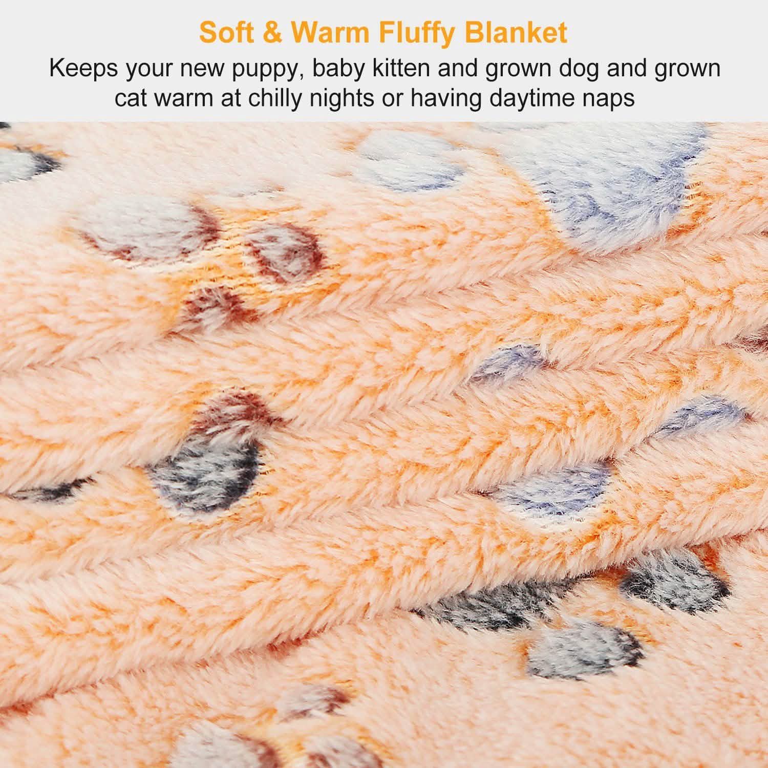 Fluffy Dog Cat Blanket Pet Supplies - Tophatter Daily Deals
