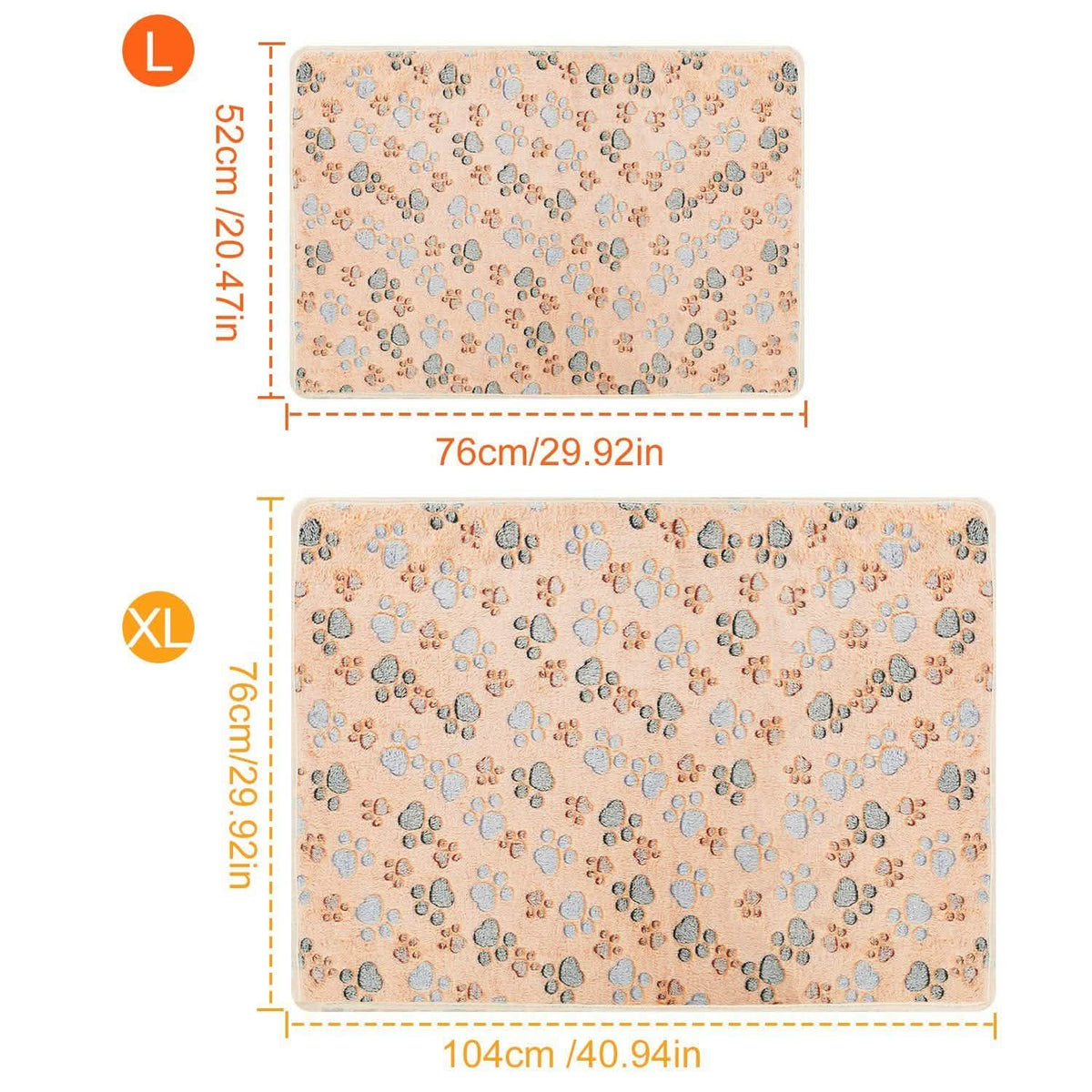 Fluffy Dog Cat Blanket Pet Supplies - Tophatter Daily Deals