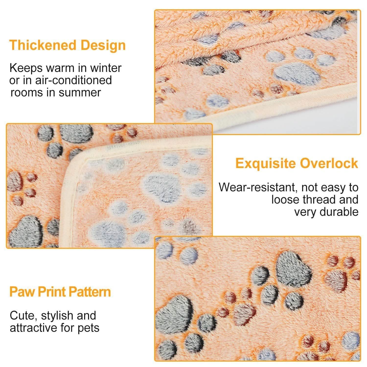 Fluffy Dog Cat Blanket Pet Supplies - Tophatter Daily Deals