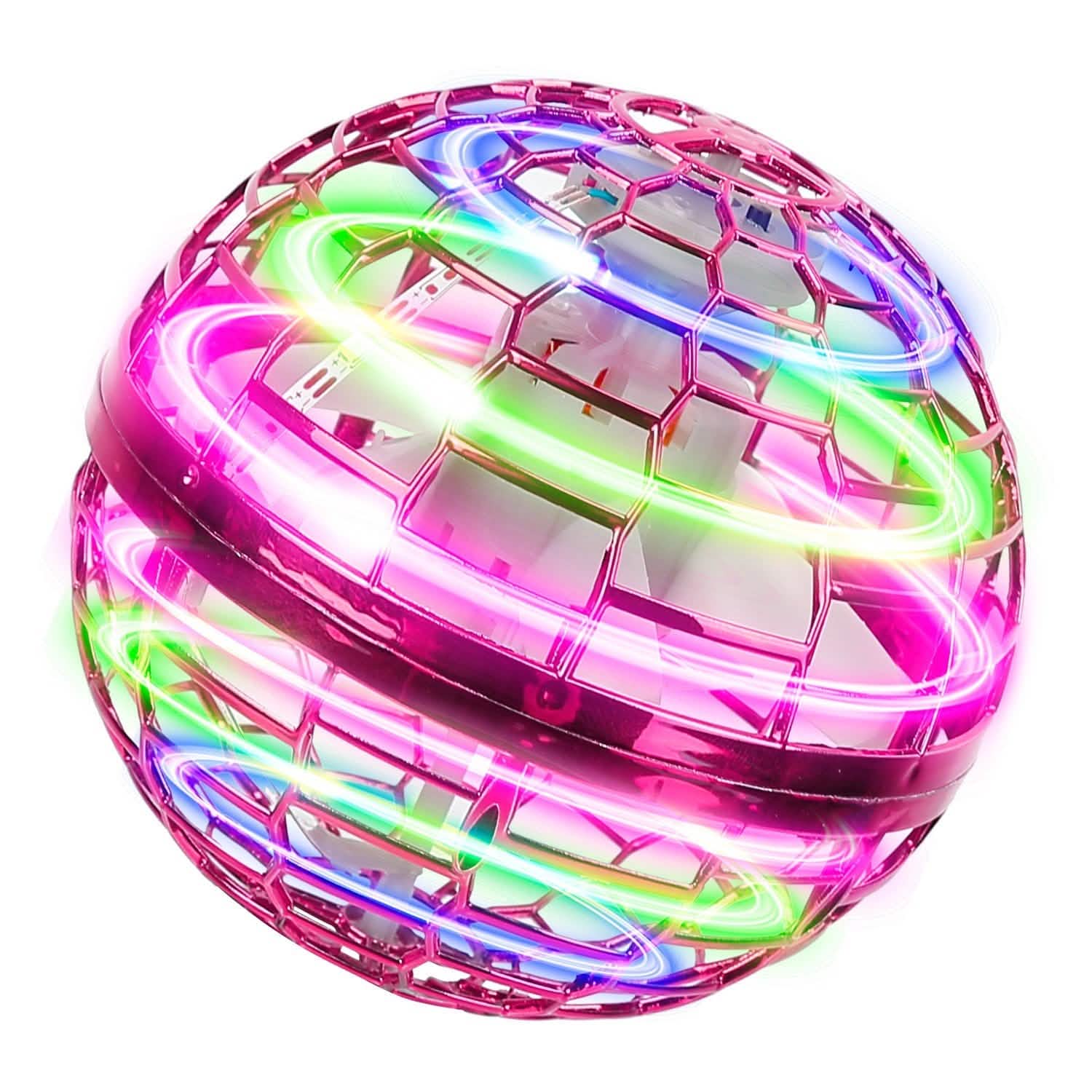 Flying Ball Toys 360¬∞ Rotating Hand Controlled Flying Orb Hover Ball with RGB Lights Toys & Games - Tophatter Daily Deals