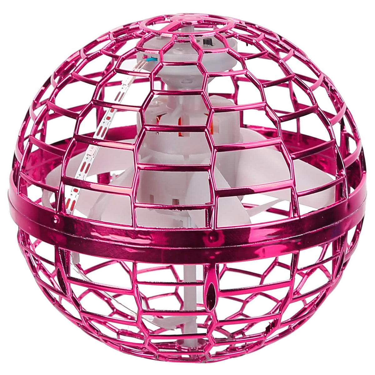 Flying Ball Toys 360¬∞ Rotating Hand Controlled Flying Orb Hover Ball with RGB Lights Purple Toys & Games - Tophatter Daily Deals