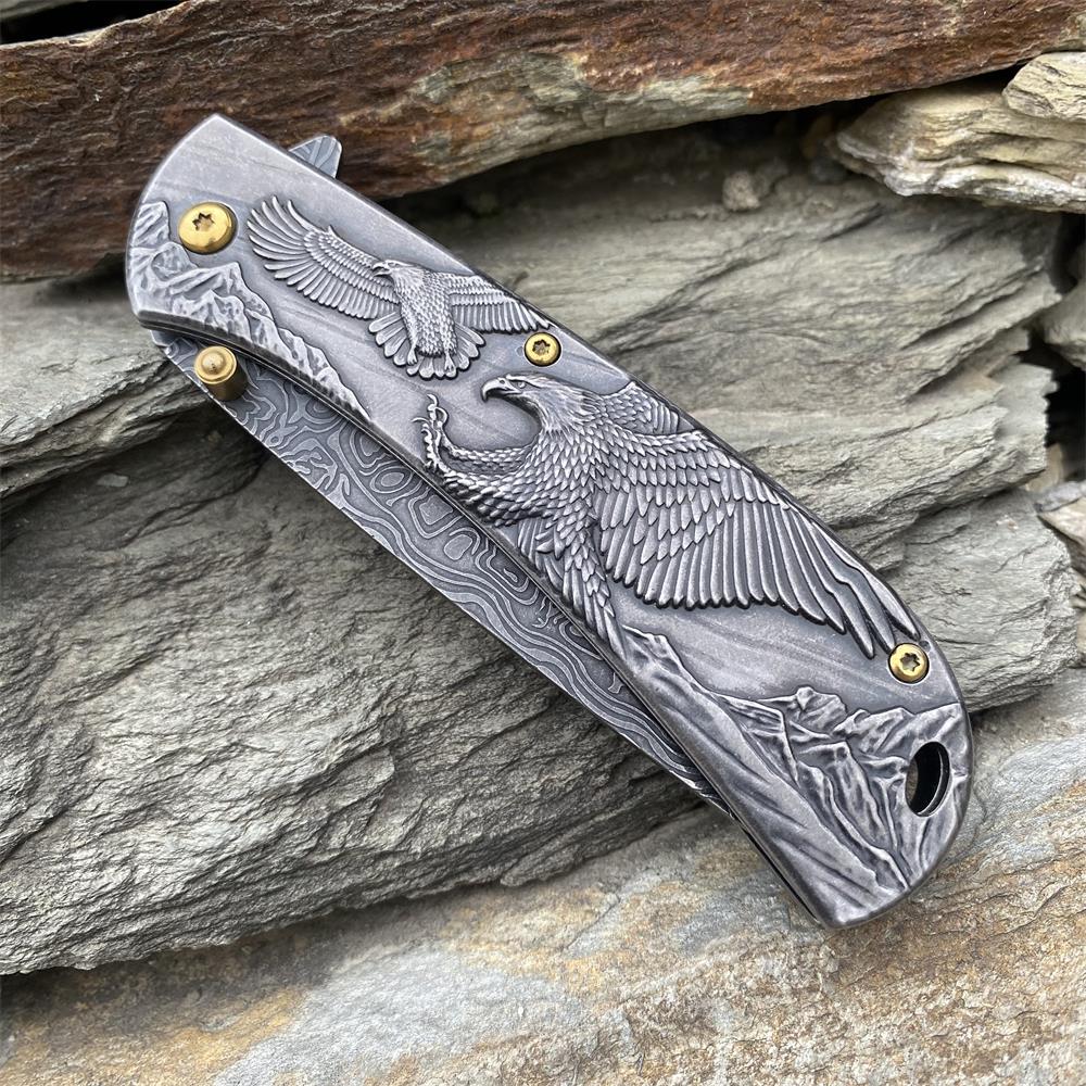 Flying Hawk Folding Knife - Tophatter Daily Deals