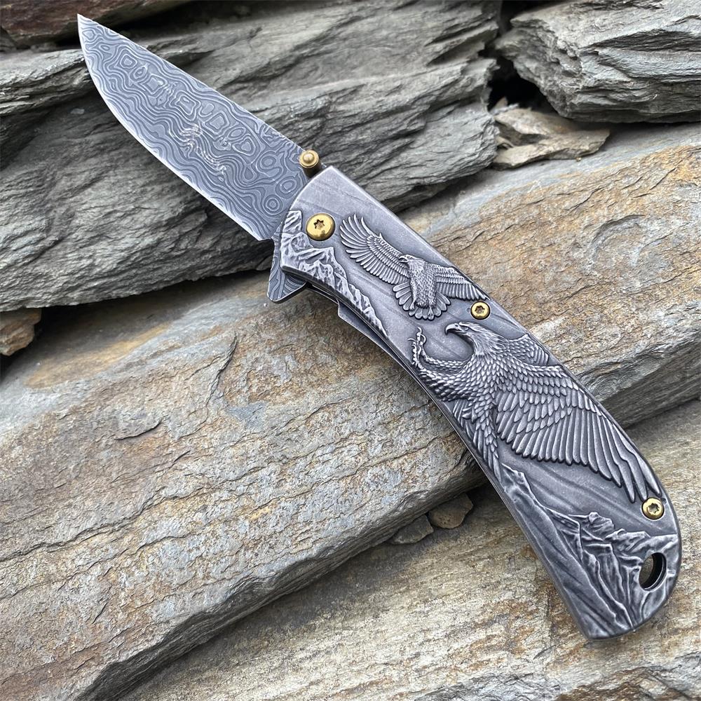 Flying Hawk Folding Knife - Tophatter Daily Deals
