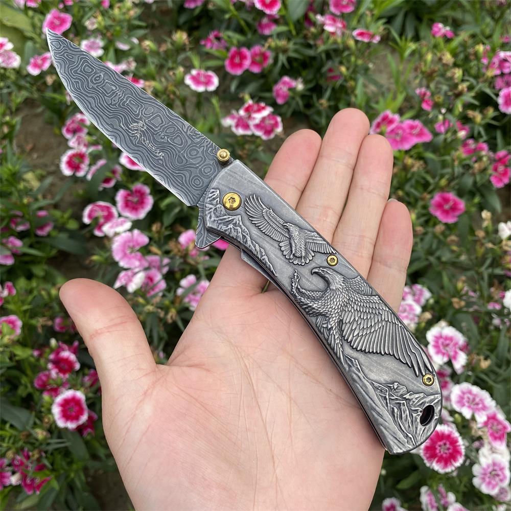 Flying Hawk Folding Knife - Tophatter Daily Deals