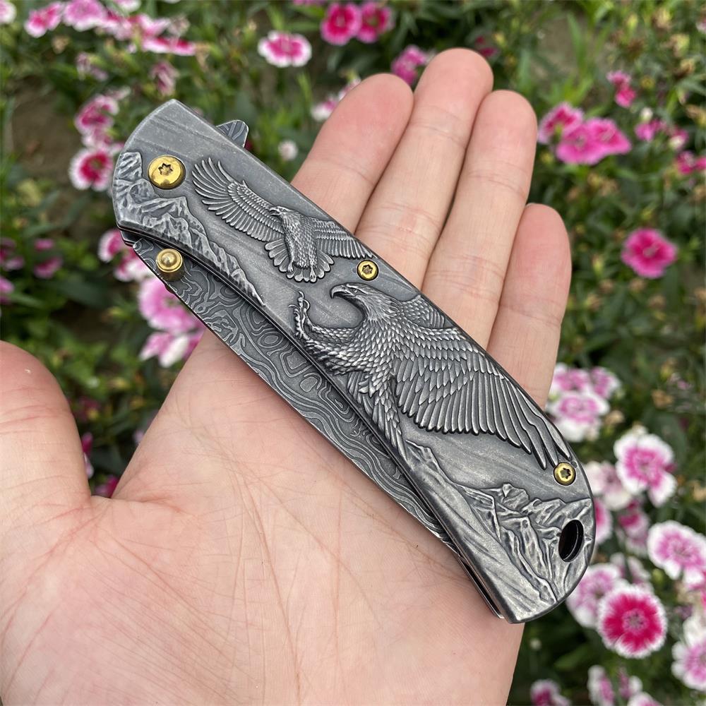 Flying Hawk Folding Knife - Tophatter Daily Deals