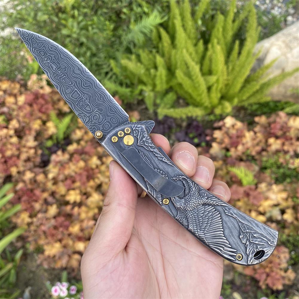 Flying Hawk Folding Knife - Tophatter Daily Deals