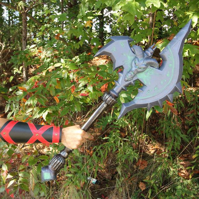 Mourner of Shadows Foam Battle War Axe Axes - Tophatter Daily Deals