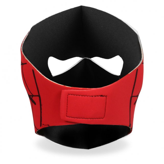 Hot Leathers Spider Neoprene Face Mask Black Widow Web Design Face Mask Neoprene - Tophatter Daily Deals