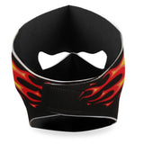 Hot Leathers Red Evil Skull Neoprene Face Mask w/ Flames Face Mask Neoprene - Tophatter Daily Deals