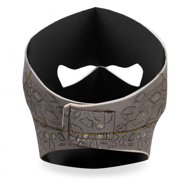 Hot Leathers Fang Face Neoprene Face Mask - Reptile Hooks & Fangs Face Mask Neoprene - Tophatter Daily Deals