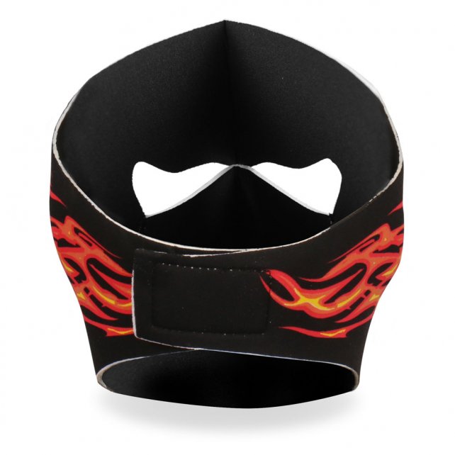 Hot Leathers Blazing Eagle Neoprene Face Mask Flaming Wings Face Mask Neoprene - Tophatter Daily Deals